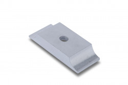 AL engine mount bracket 1 screw 92x30 mm