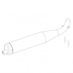 Mini Rok engine exhaust