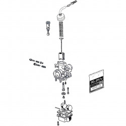 CDell'orto carburettor PHBG 18 BS R.2523