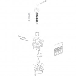 Gas valve spring