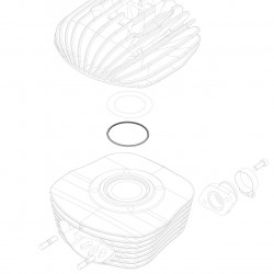 O-ring testa 2212 Kid-Mini Rok-Mr3
