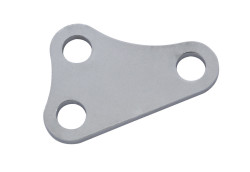Small plate for left adjustable seat support