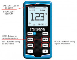 Digital tire Pyrometer with Infrared Sensor