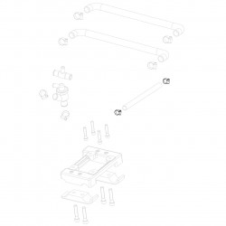 Fascetta AC tubo acqua Ø 12 x 20 mm