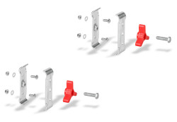 Micro front fairing's connections kit