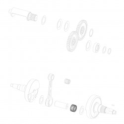 Silver - plated cage iko 20x2x15 B6