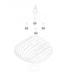 Rondella testa 8,5x15x8