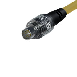 AiM Mychron5 S 2T Patch Lead Double Yellow TC Plugs