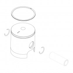 Mini Rok complete piston 41,91
