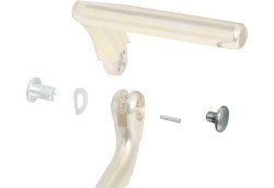 Pivot for pedal adjustment