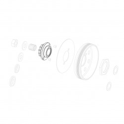 Sprocket z-11 with bush and washer GP-Rok Jr