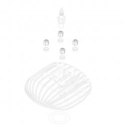 Head sealing nuts (option)