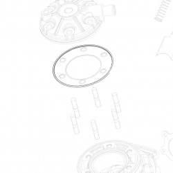 O-ring 3400 testa/cilindro NBR