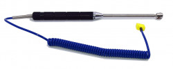 Thermocouple probe for brake disc temperature