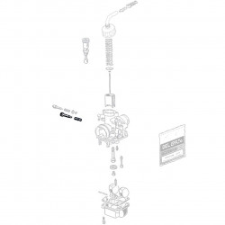 Kit vite regolazione valvola gas