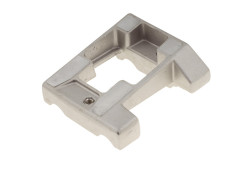 Piastra motore AL inclinata 92x28 mm