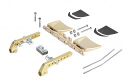 Complete rudder pedals for Mini CIK-FIA