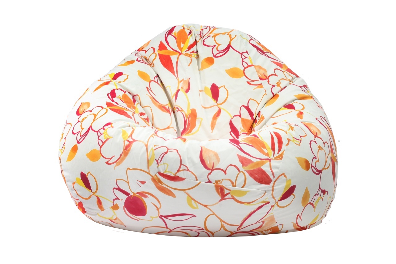 Fotoliu Nirvana Gigant, Material Textil - Lively Blossom