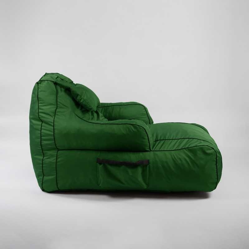 Fotoliu Player Pufrelax, Material Impermeabil - Verde - 2 | YEO