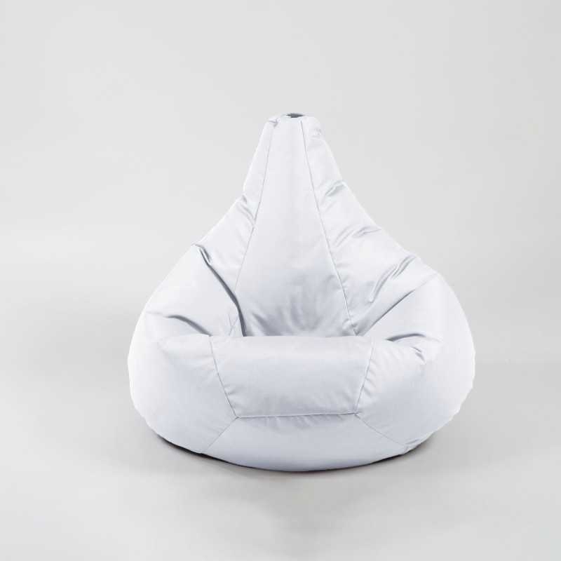 Fotoliu puf copii, Nirvana Light Pufrelax, Material Impermeabil - Alb - 1 | YEO