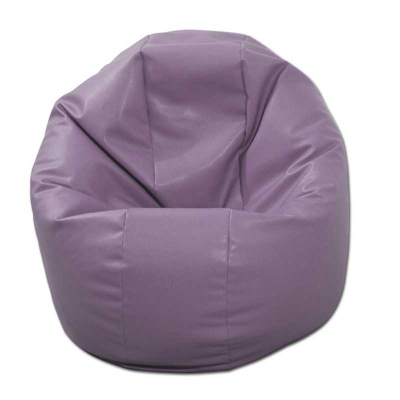 Fotoliu Relaxo XL , Material Piele ecologica - Violet