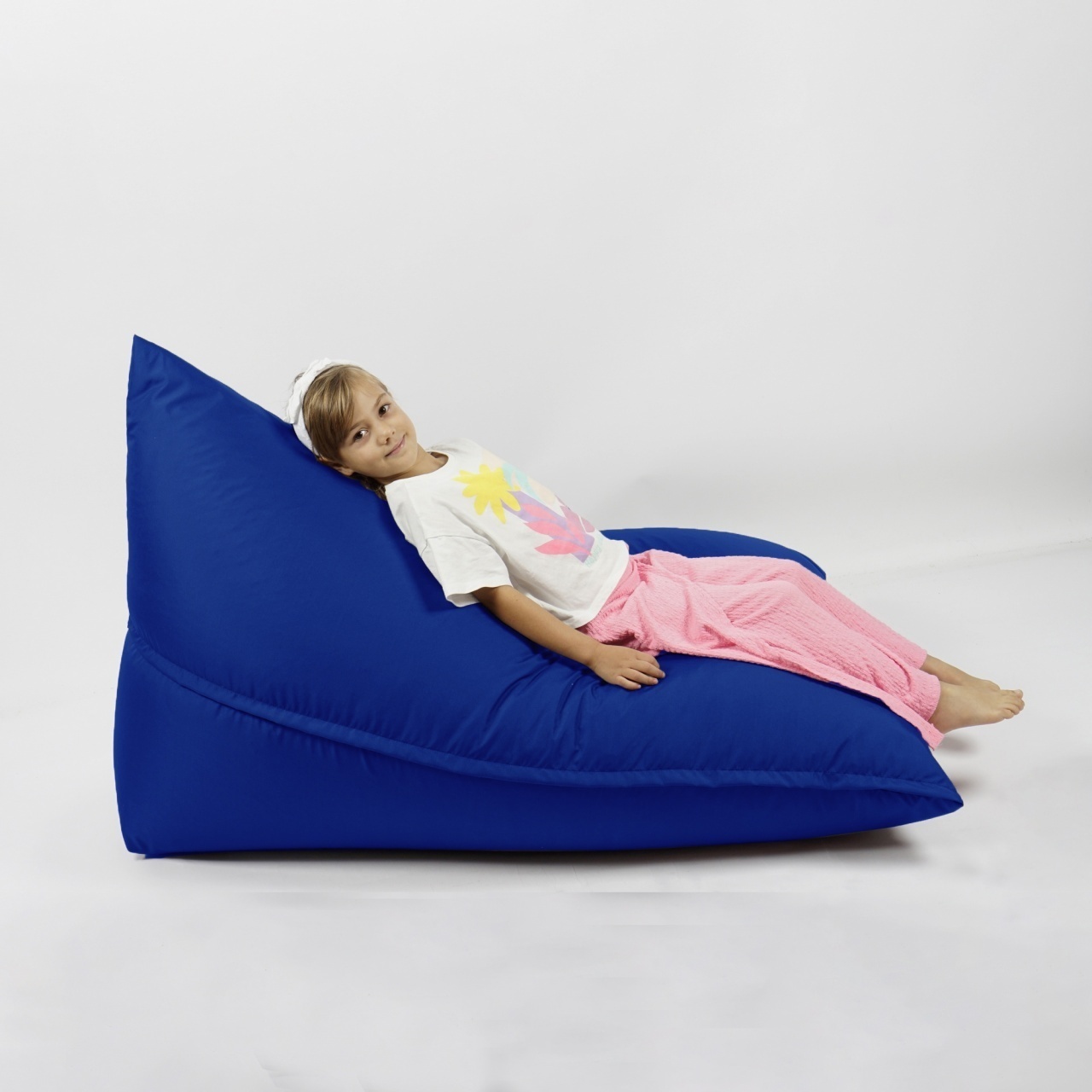 Fotoliu sac Kudos, Material Impermeabil - Blue Royal - imagine 5