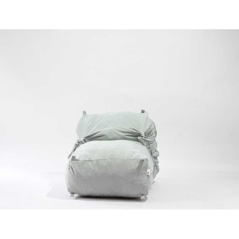 Fotoliu Yoga L, Material Textil - Angora Grey - 2 | YEO