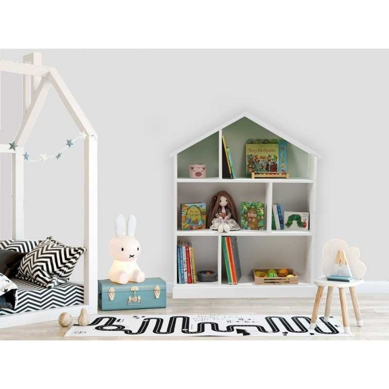 Casuta biblioteca BookHouse, Material Lemn Masiv - Violet - 2 | YEO