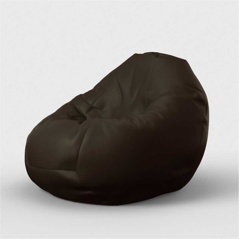 Fotoliu Nirvana Gigant, Material Piele ecologica - Chocolate - 2 | YEO