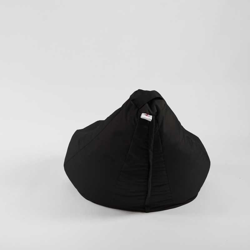 Fotoliu Nirvana Hobbit Pufrelax, Material Impermeabil - Negru - 3 | YEO