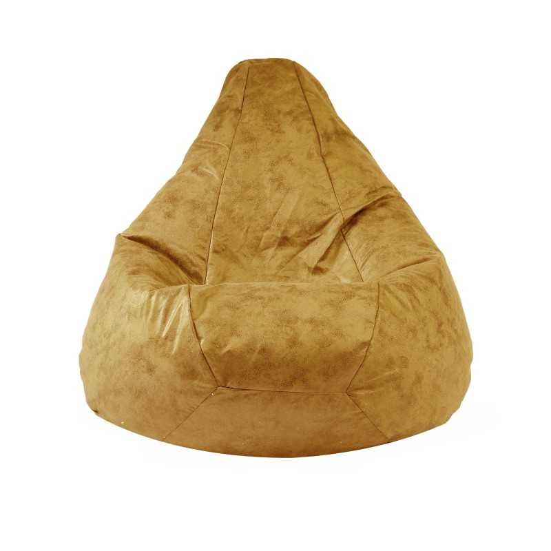 Fotoliu Nirvana Hobbit Pufrelax, Material Textil - Amber (caramel,maro) - 1 | YEO