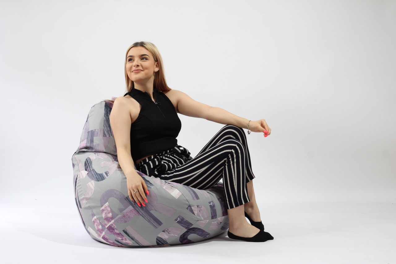 Fotoliu Nirvana Hobbit Pufrelax, Material Textil - Mystique - 3 | YEO