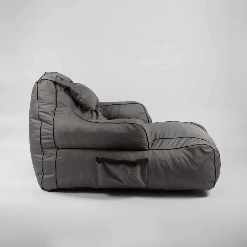 Fotoliu Player Pufrelax, Material Impermeabil - Grey - 2 | YEO