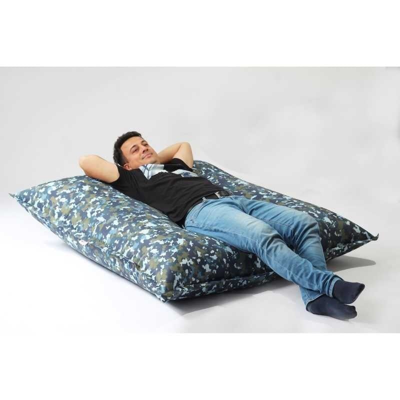 Fotoliu tip Perna Magic Pillow, Material Impermeabil - Camuflaj Fortele Aeriene - 2 | YEO