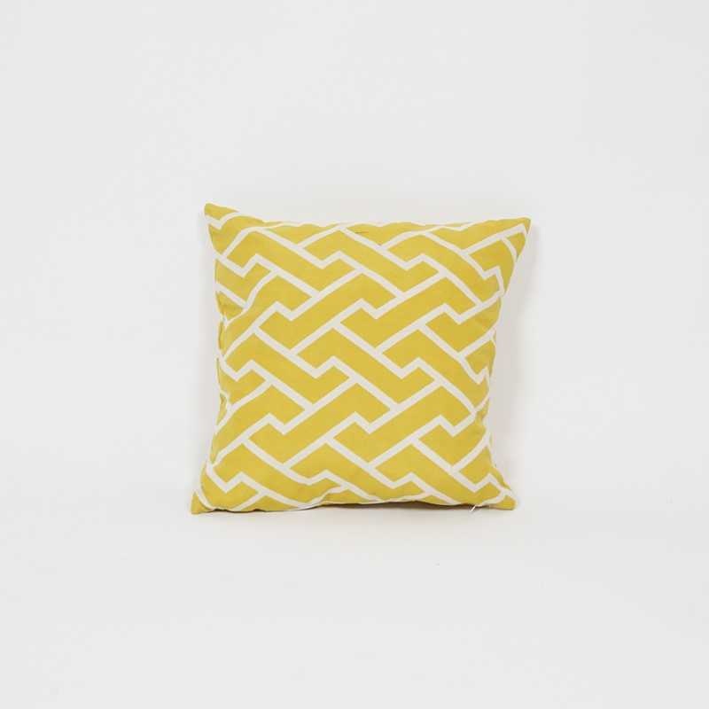 Perna decorativa 40x40 cm, Material textil - Zippity Yellow