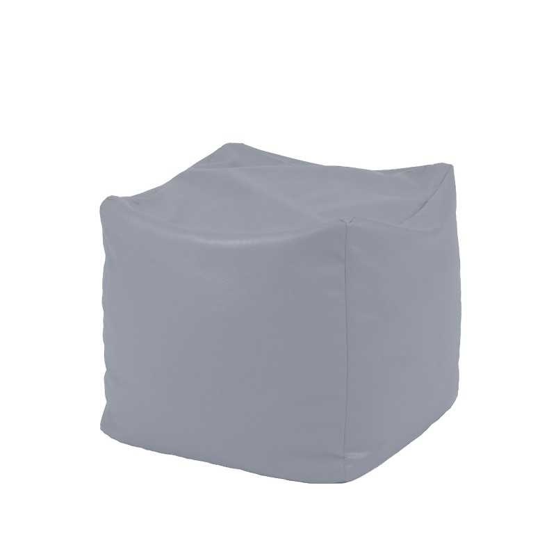 Taburet Cub, Material Impermeabil - Grey