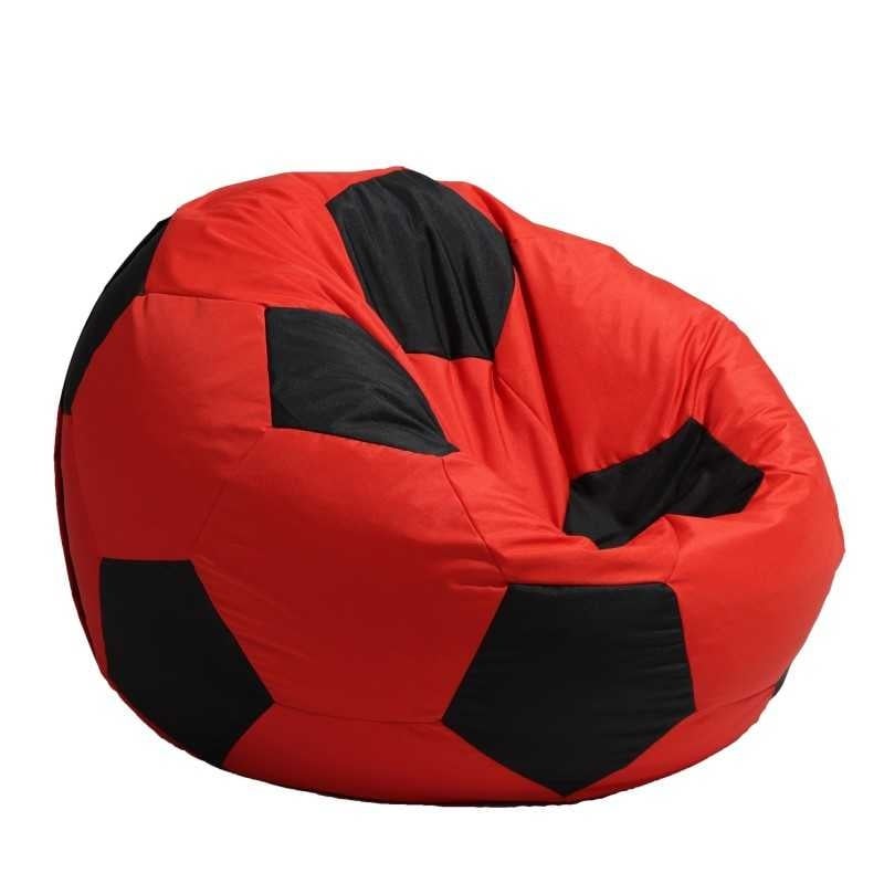 Fotoliu Minge Telstar XXL, Material Textil - Red & Black