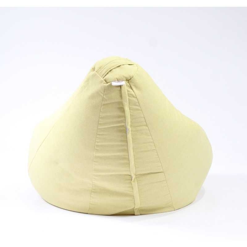 Fotoliu Nirvana Hobbit Pufrelax, Material Textil - Lemon - 3 | YEO