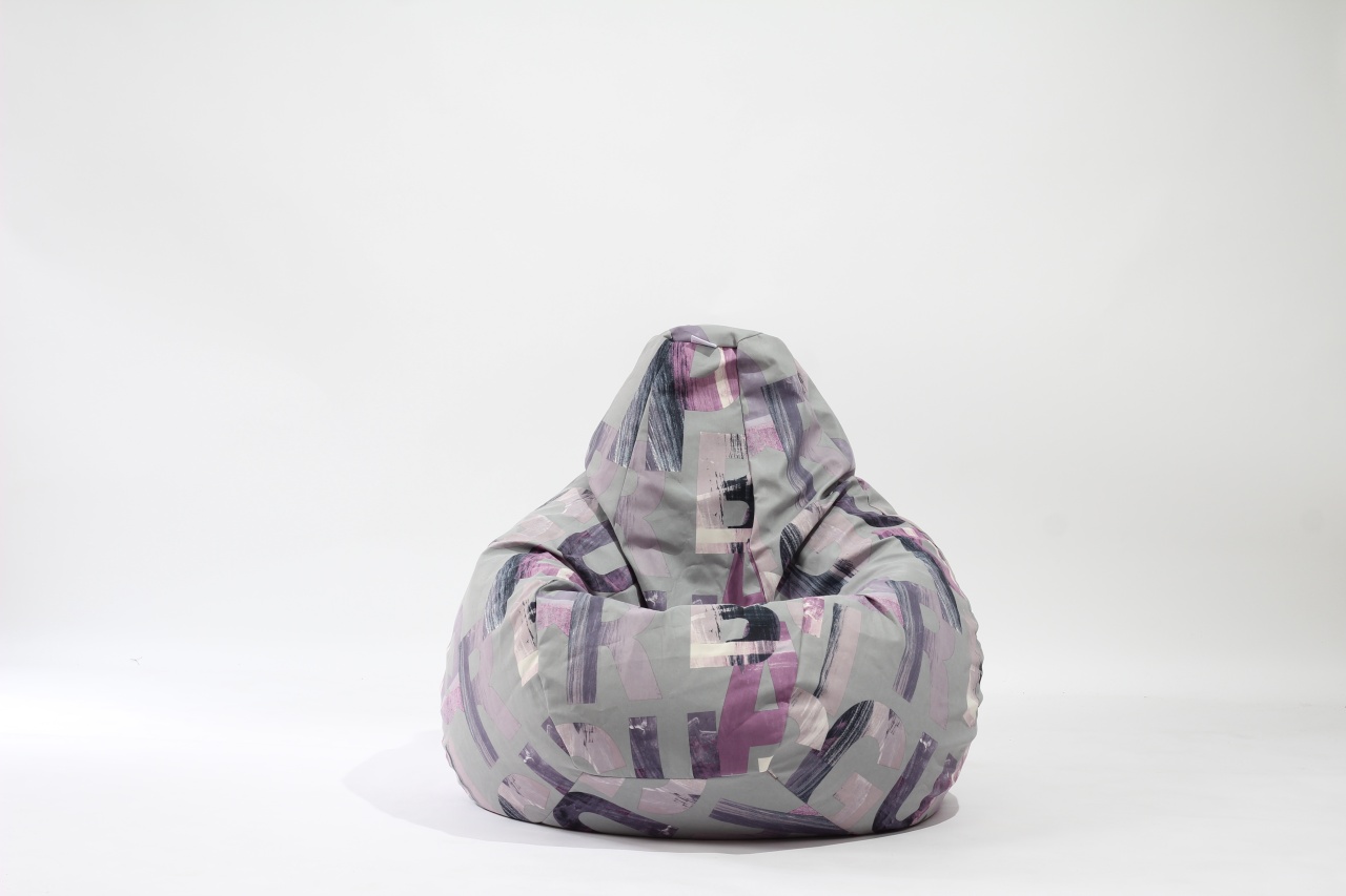 Fotoliu Nirvana Hobbit Pufrelax, Material Textil - Mystique