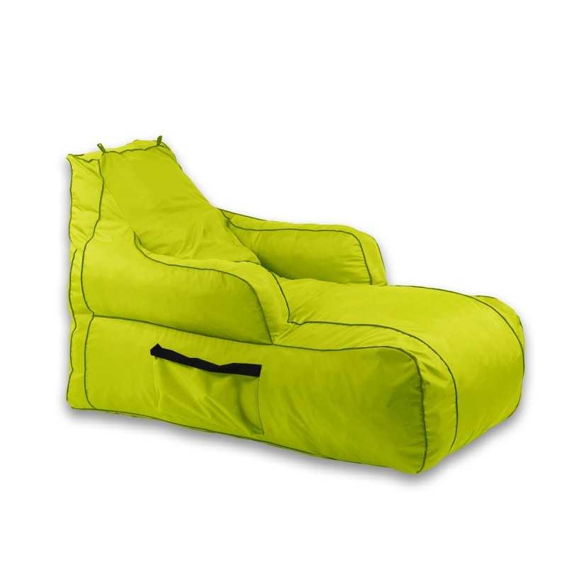 Fotoliu Player Pufrelax, Material Impermeabil - Verde neon