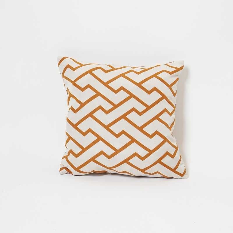 Perna decorativa 40x40 cm, Material textil - Zappity Orange