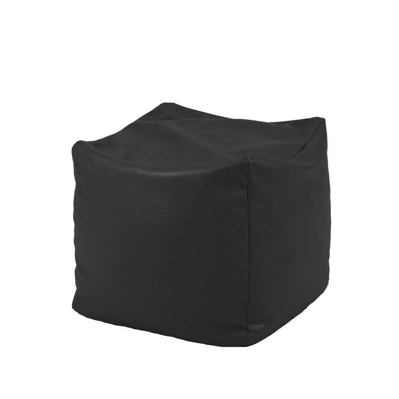 Taburet Cub XL, Material Impermeabil - Negru