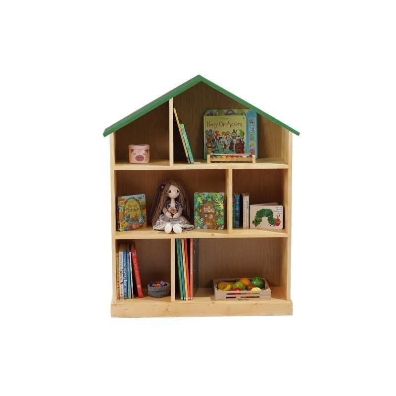 Casuta biblioteca BookHouse, Material Lemn Masiv - Forest