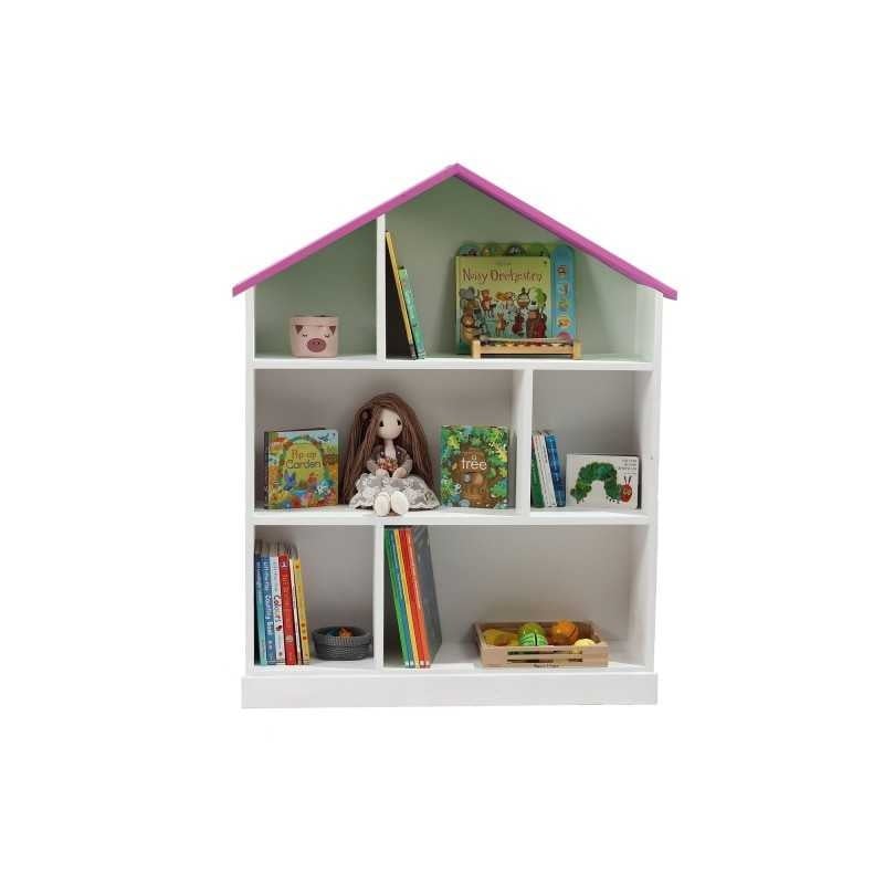 Casuta biblioteca BookHouse, Material Lemn Masiv - Jellybear