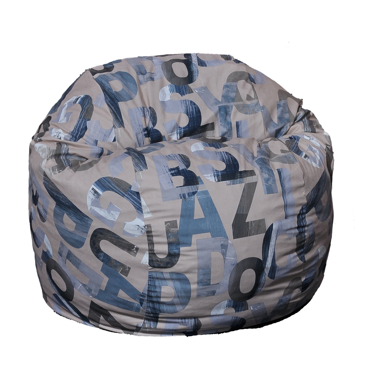 Fotoliu King Size, Material Textil - Army Scrabble