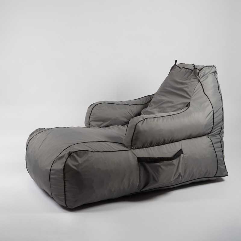 Fotoliu Player Pufrelax, Material Impermeabil - Grey - 4 | YEO