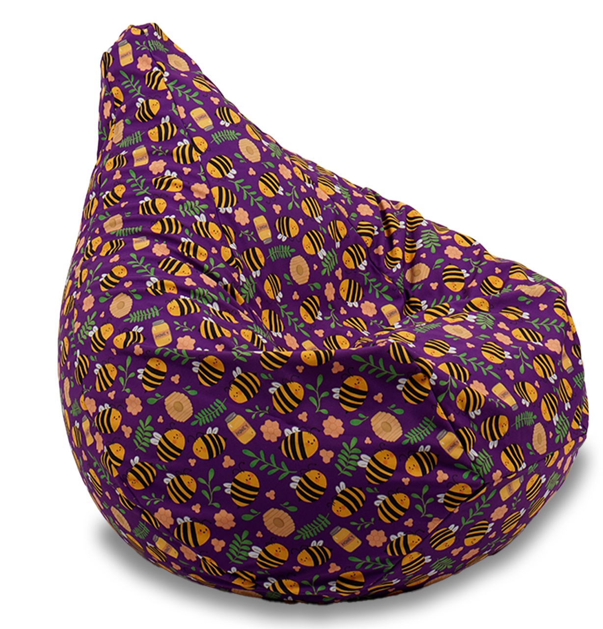 Fotoliu puf copii, Nirvana Light Pufrelax, Material Impermeabil, Beehive