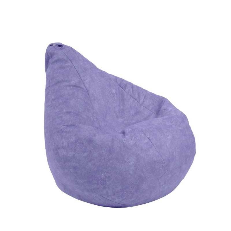 Fotoliu puf copii, Nirvana Light Pufrelax, Material Textil - Lavanda