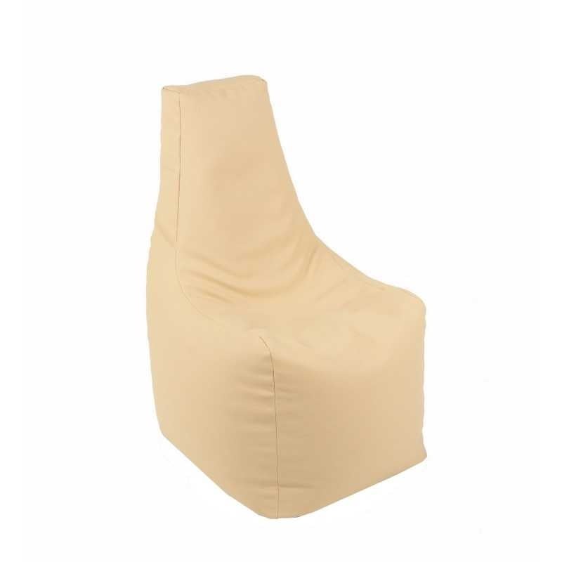 Fotoliu tip Scaun Sunlounger, Material Piele ecologica - Nude