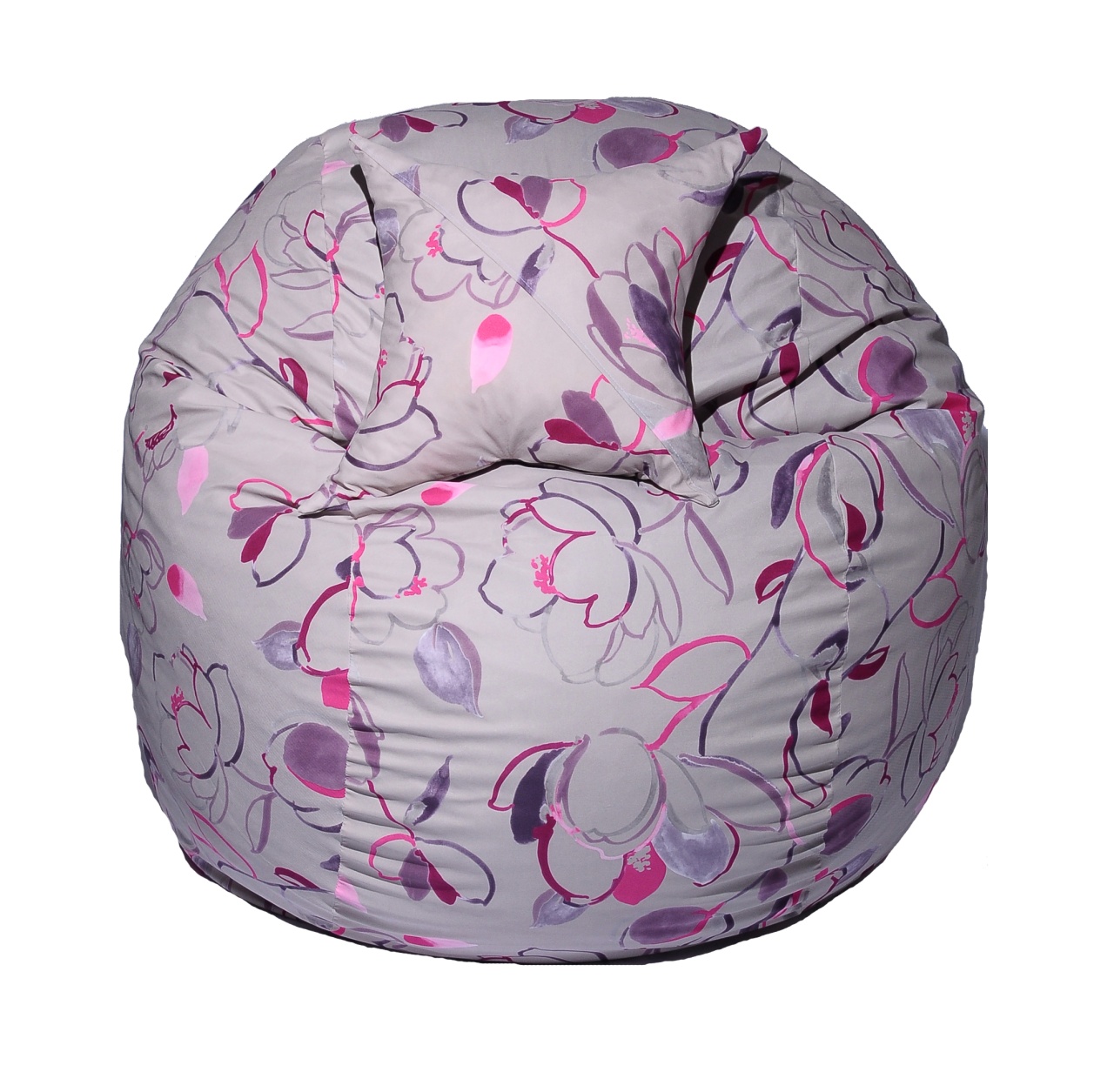 Set Fotoliu King Size cu Perna, Material Textil - Flower Buds